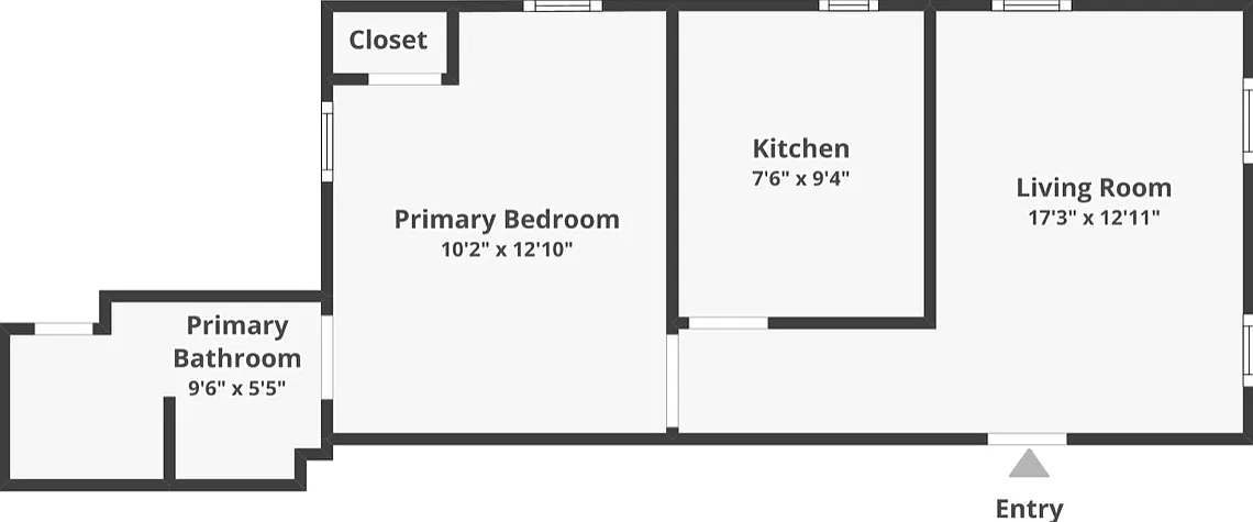 1 bed, 695 sqft, $1,599 — Photo 1