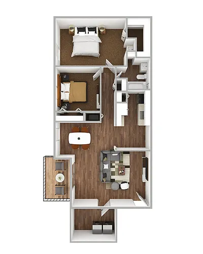 Floor plan Blue Ridge
