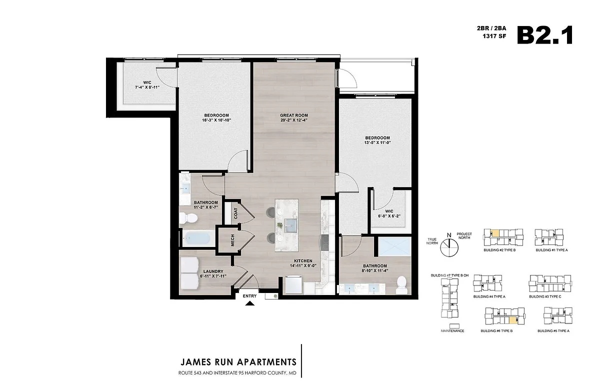 Floor plan B21