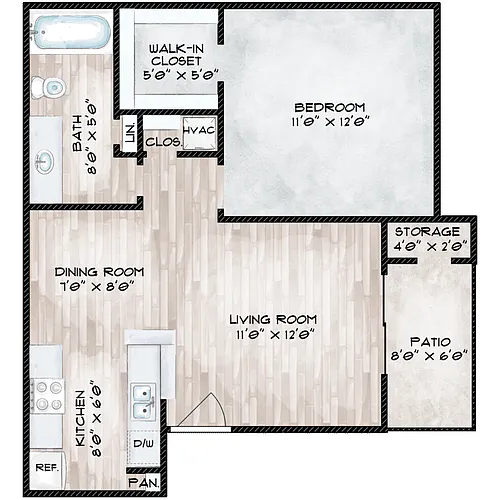 Floor plan A