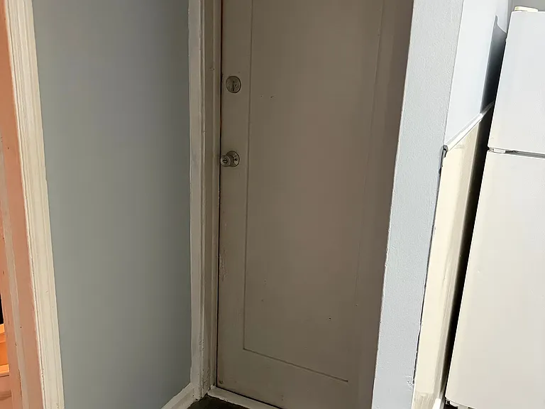 Door to laundry room