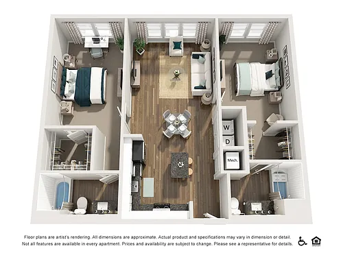 Floor plan B1A