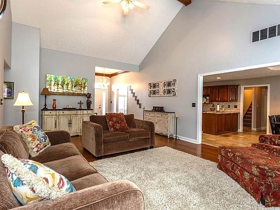 Great Room open to Breakfast Room and Kitchen.