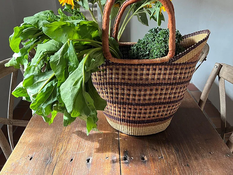 Shop at the farmers' market year round on Saturdays and Tuesdays in the summer.