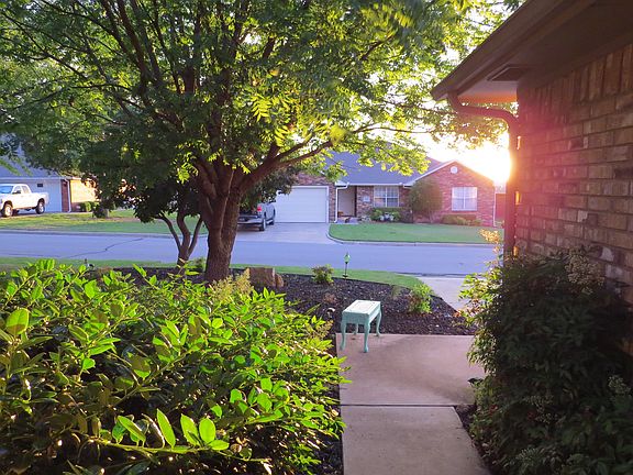 Looking out from front door