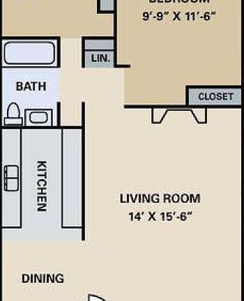 3rd image of 1842 Knox St APT 8