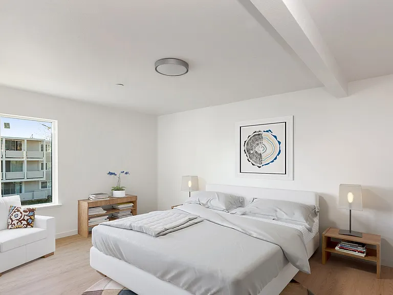 Spacious bedrooms provide you with plenty of comfort