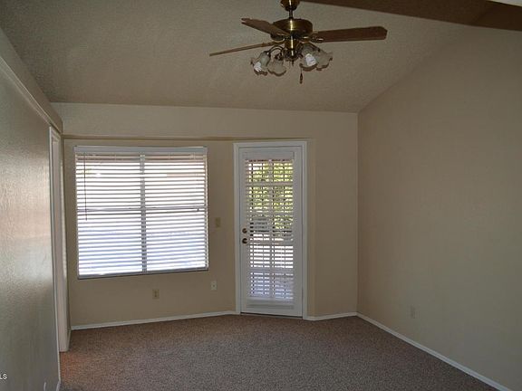 Master with door to pool, walk-in closet!