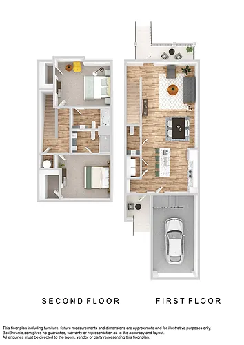 Floor plan TH2B