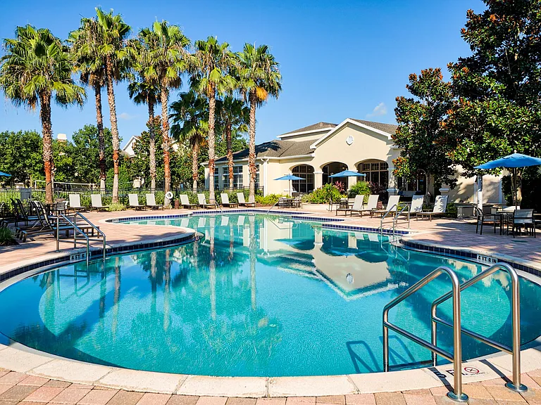 Enjoy fun in the sun at the community pool