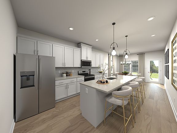 Skip takeout and prep dinner in the well-appointed kitchen.