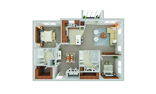 Floor plan B2