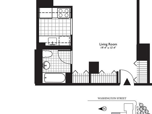 2nd image of 1 West St APT 3121
