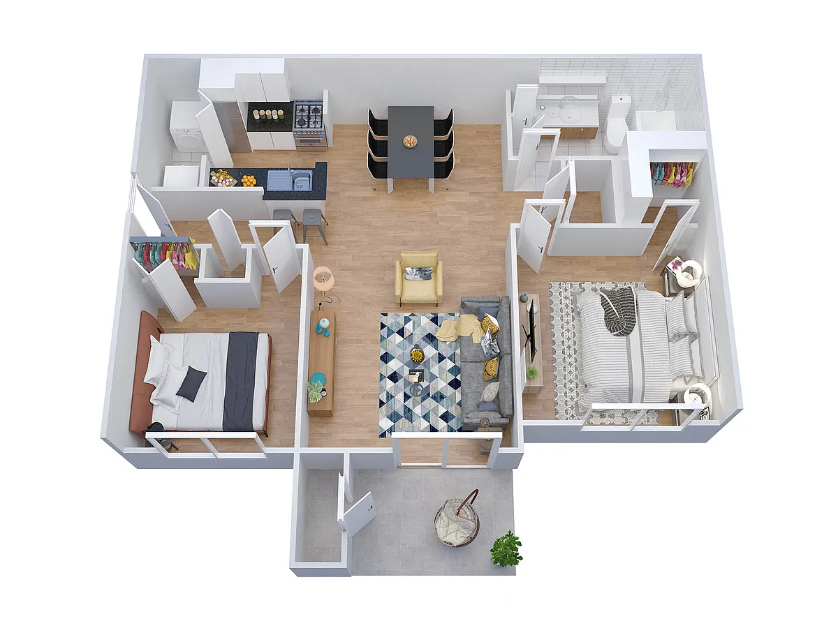 Floor plan B2