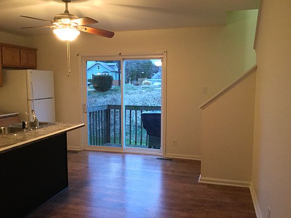 Sliding door to exterior deck for grilling