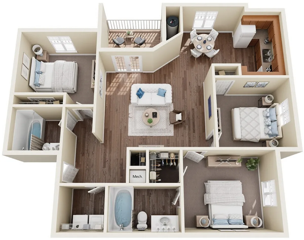 Floor plan The Mason