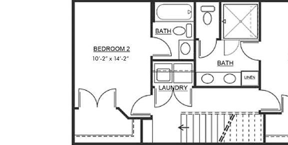 5th image of 1354 Carmen St #2
