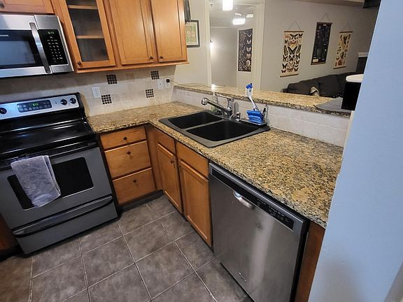 From entryway looking into kitchen
