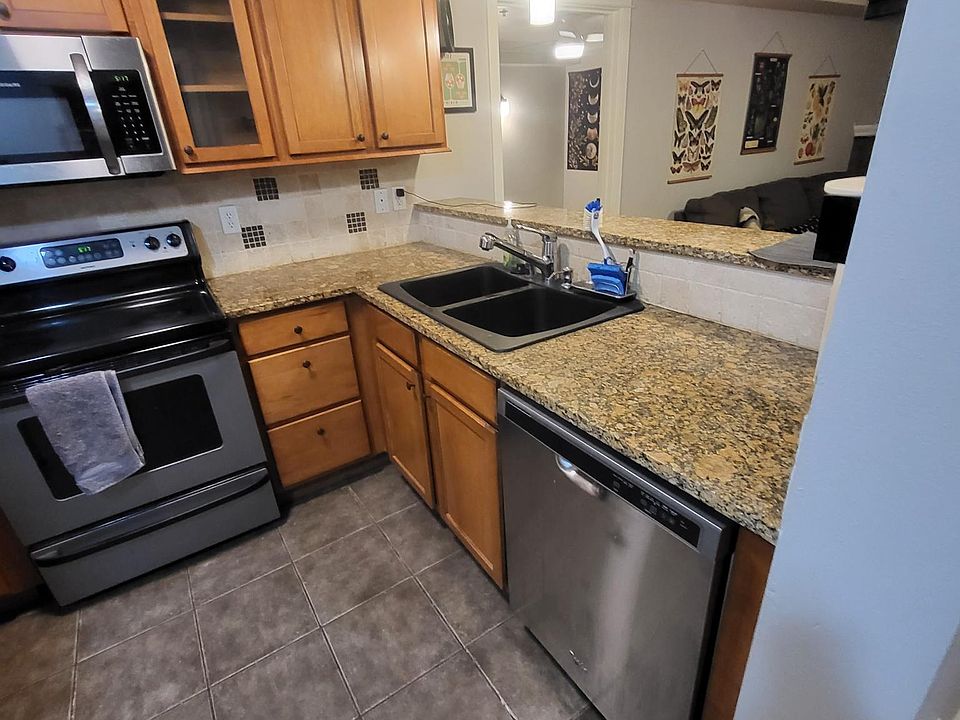 From entryway looking into kitchen