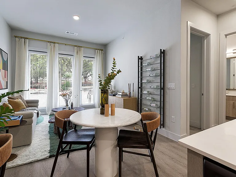 A bright and welcoming living space.