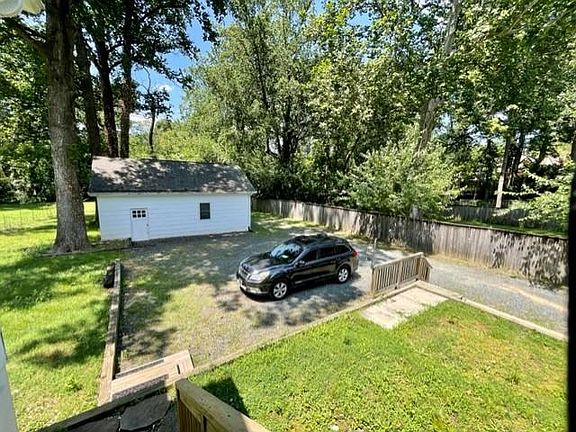 Off street parking in rear of house
