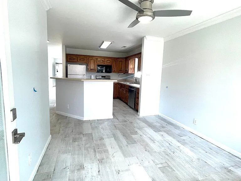Breakfast nook and kitchen