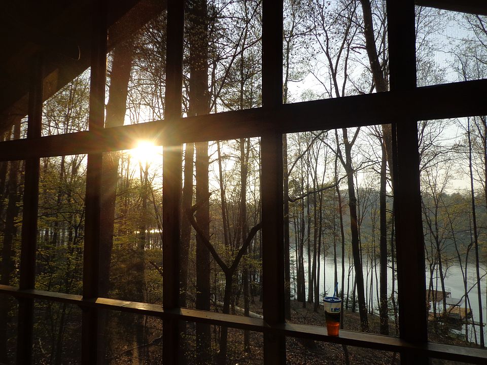 Lake view from porch
