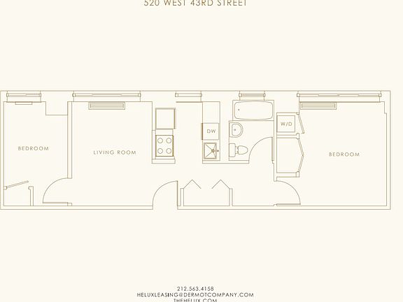 2nd image of 520 W 43rd St APT 15E