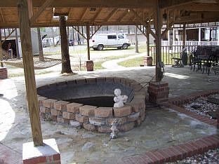 Goldfish Pond in Gazebo