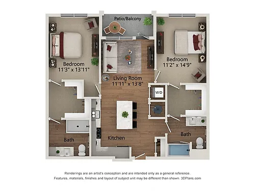 Floor plan B2.a-1095