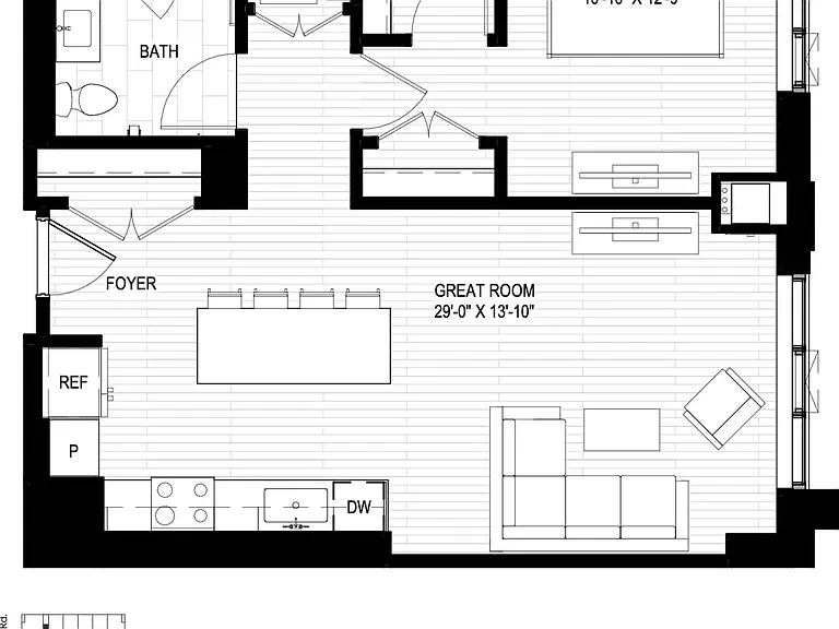 One Bedroom One Bath One Bedroom One Bath