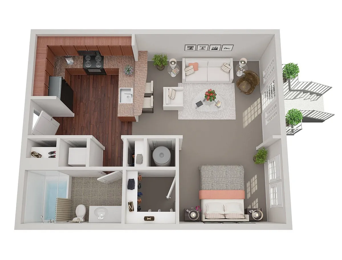 Floor plan S1C - Bedford