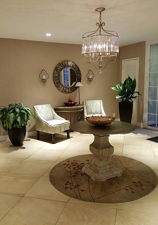 Lovely remodeled front entry foyer
