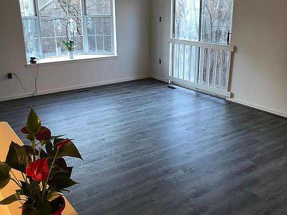 View of the living area-no deck.