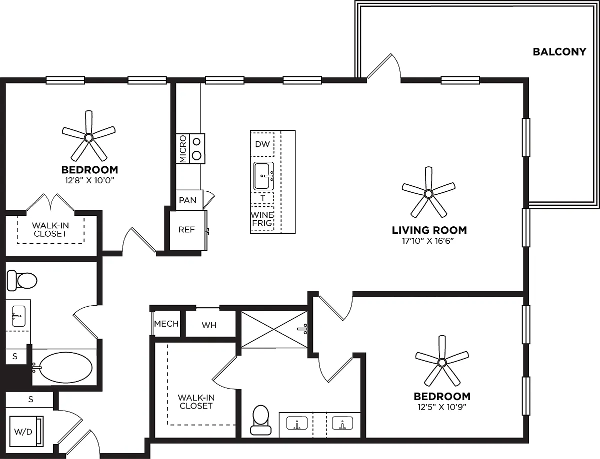 Floor plan B17