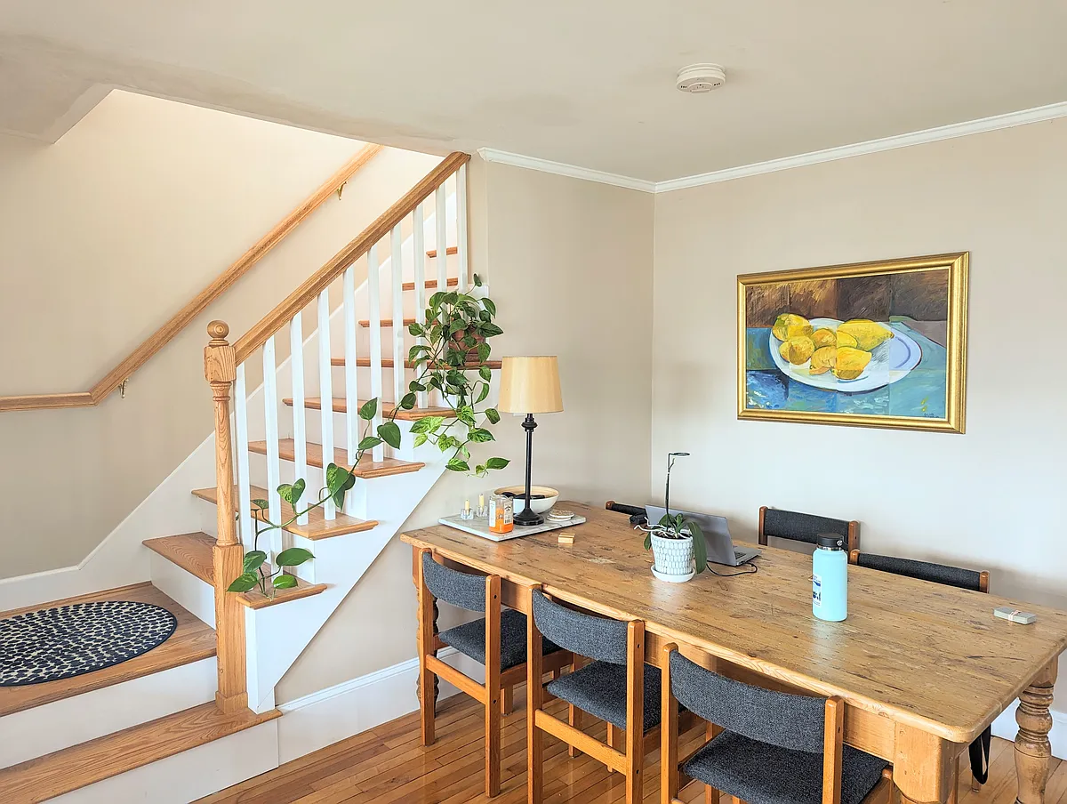 Dining area and stairs to 3rd floor - 21 Woods Ave
