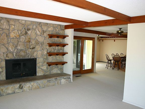 Large Family Room with Fireplace