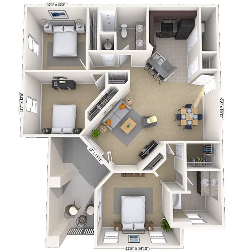 Floor plan Cabernet