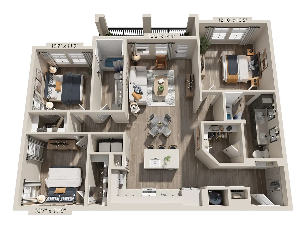 Floor plan C1H