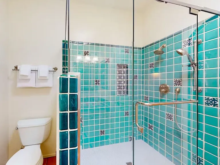 Primary bathroom.