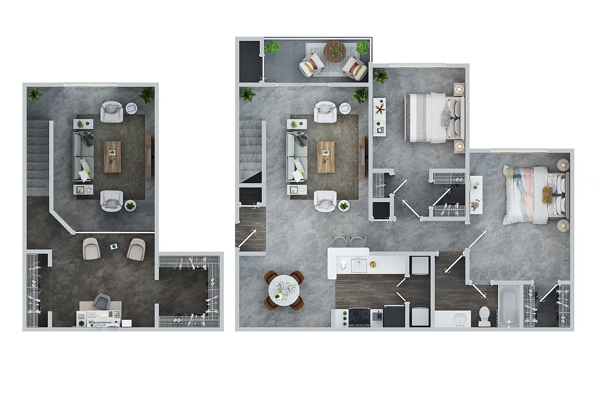 Floor plan Munson East W/Loft