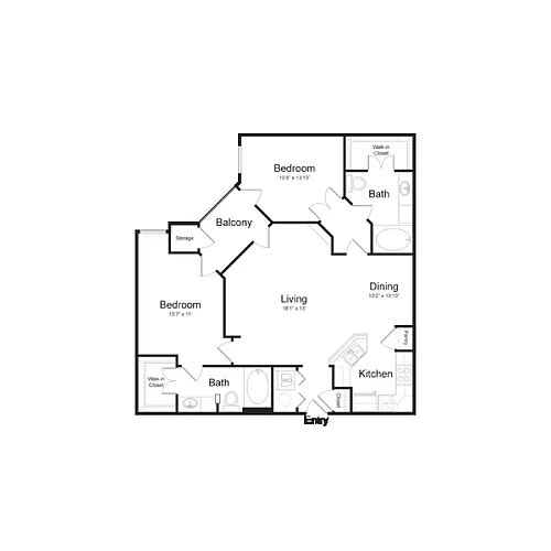 Floor plan B1
