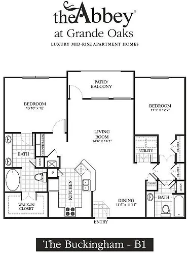 Floor plan The Buckingham