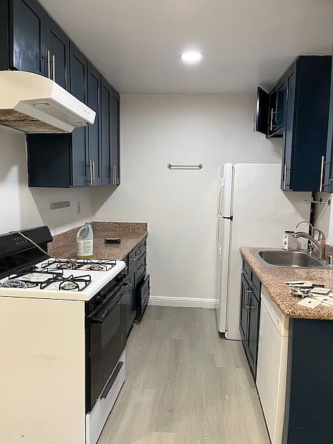 freshly painted cabinets