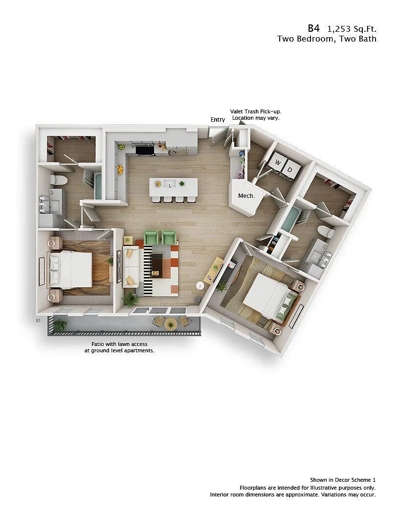 Floor plan B4