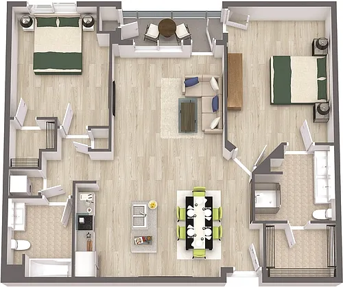 Floor plan B7