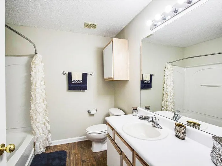 Bathroom with large vanity