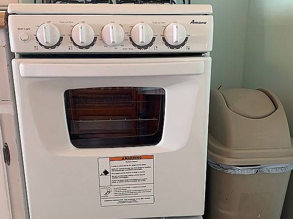 Brand new propane stove