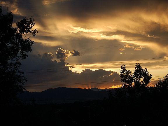Sunset 3 from my backyard