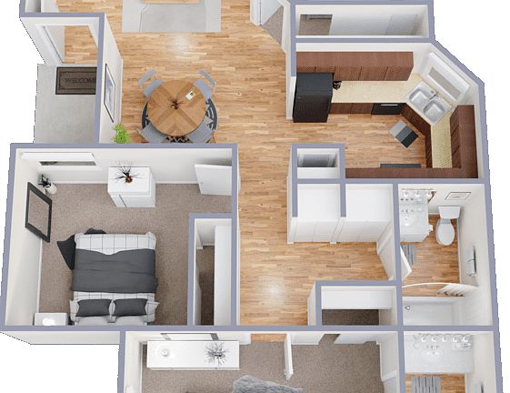 Plan A Floorplan Diagram